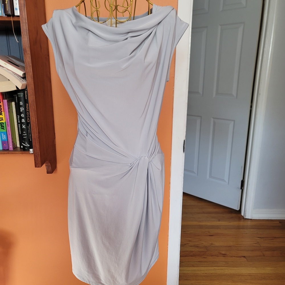 Michael Kors Soft Blue Asymmetrical Dress